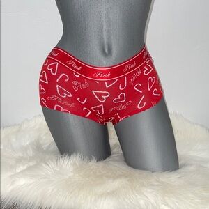 VICTORIAS SECRET LOGO  BOYSHORT  PANTY UNDERWEAR.NWT